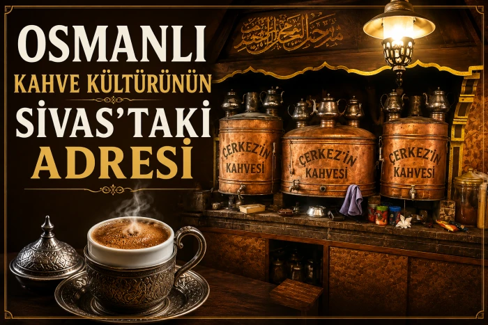 &Ccedil;erkez'in Kahvesi 82 Yıldır Sivas'ın Misafirlerini Ağırlıyor