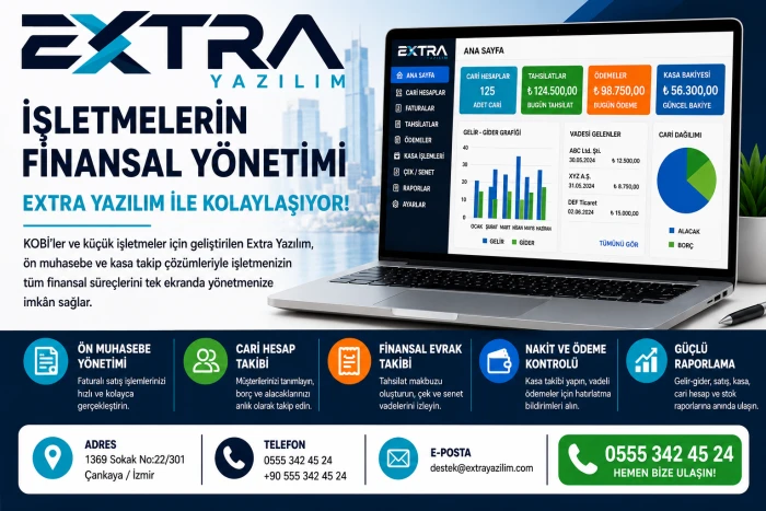 Extra Yazılım ile KOBİ'lerde Dijital &Ouml;n Muhasebe D&ouml;nemi Başladı
