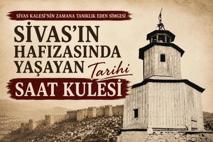 Kale &Uuml;zerinde Bir Asırlık N&ouml;bet: Sivas Saat Kulesi