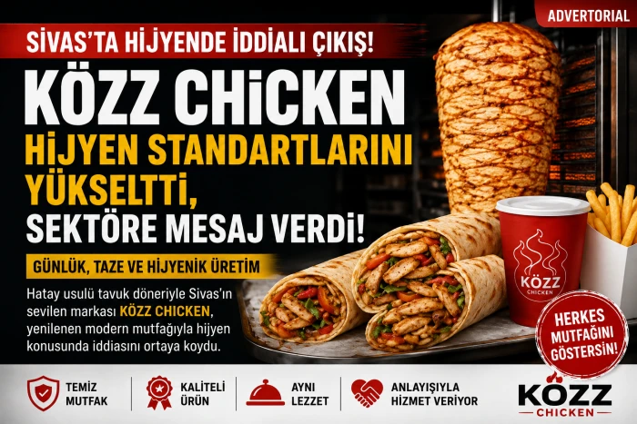 K&Ouml;ZZ CHİCKEN'den Şeffaf Mutfak Hamlesi